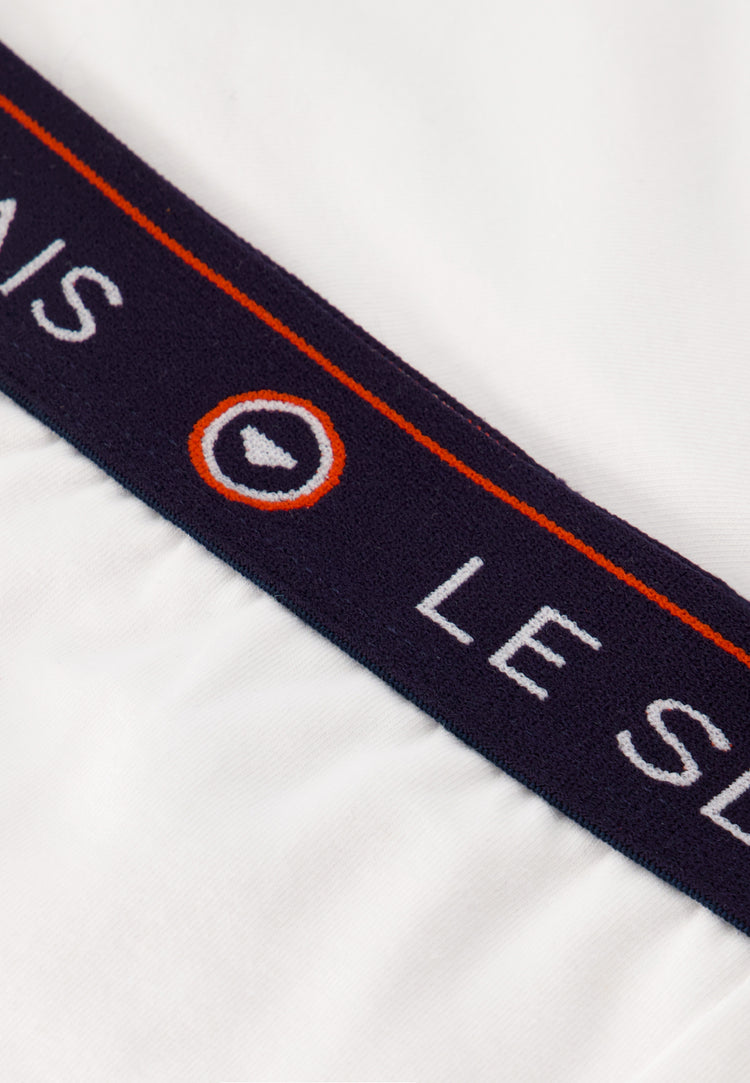 Boxer blanc en coton - Redoutable Blanc Bûche de Noël - Le Slip Français - 5