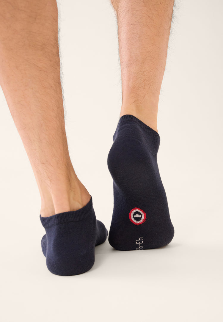 Chaussettes basses marine - Tonnerre Marine - Le Slip Français - 2