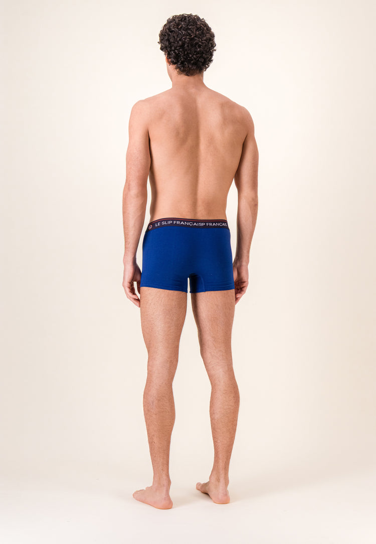 Boxer bleu en coton - Redoutable Indigo - Le Slip Français - 4