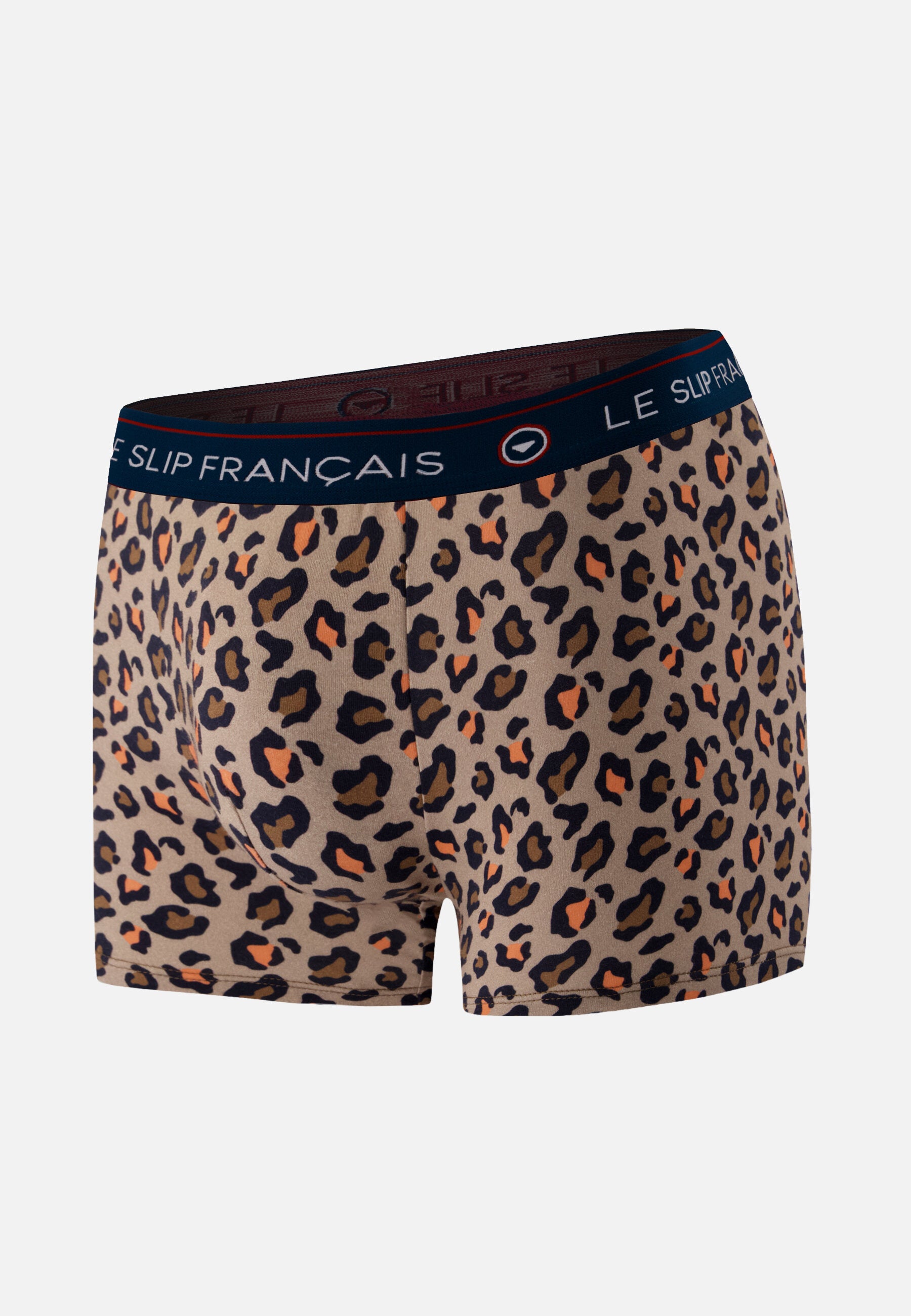 Boxer à motif léopard en coton - Redoutable Léopard - Le Slip Français -  1