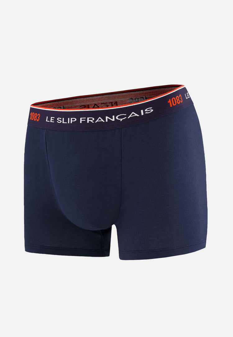 Boxer bleu marine en coton bio - Redoutable Marine - Collab 1083 - Le Slip Français - 7