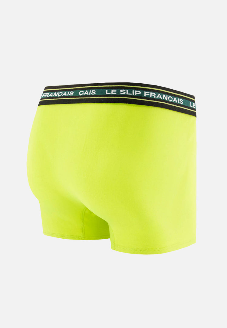 Boxer jaune en coton - Redoutable Jaune Anis - Le Slip Français - 6