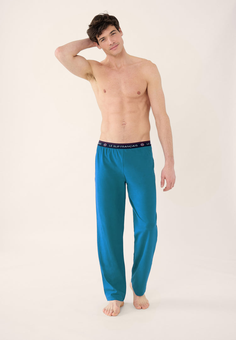 Bas de pyjama en coton - Indomptable Topaz - Le Slip Français - 1