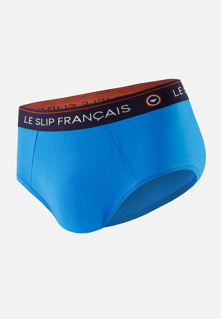 Intrepide Bleu Fluo - Le Slip Français - 1