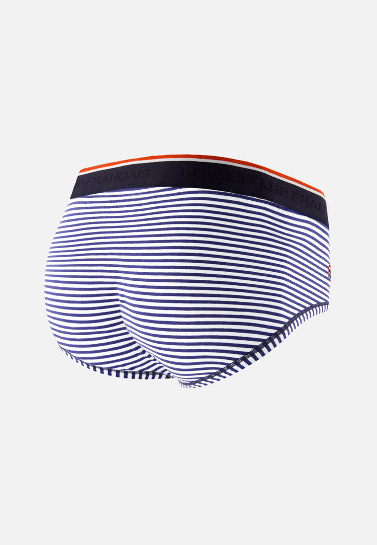 Slip marinière bleu en coton - Terrible Mariniere  Bleu - Le Slip Français - 6