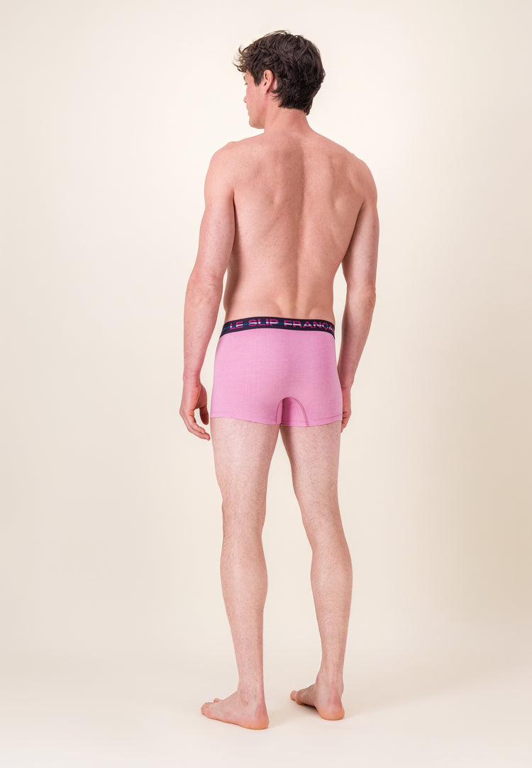 Boxer rose en coton - Redoutable Rose Pétillant - Le Slip Français - 6