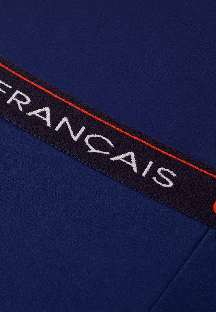 Boxer long indigo en coton - Redoutable Long Indigo - Le Slip Français - 7
