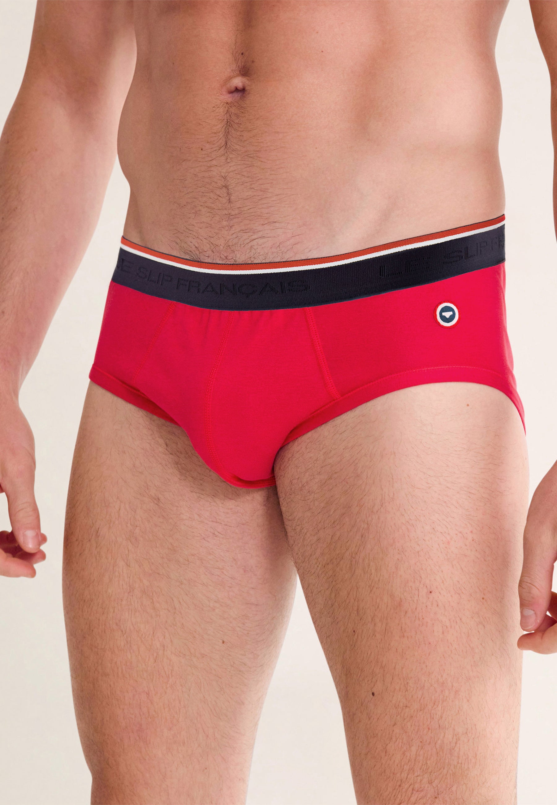 Slip rouge en coton - Terrible Rouge - Le Slip Français -  2