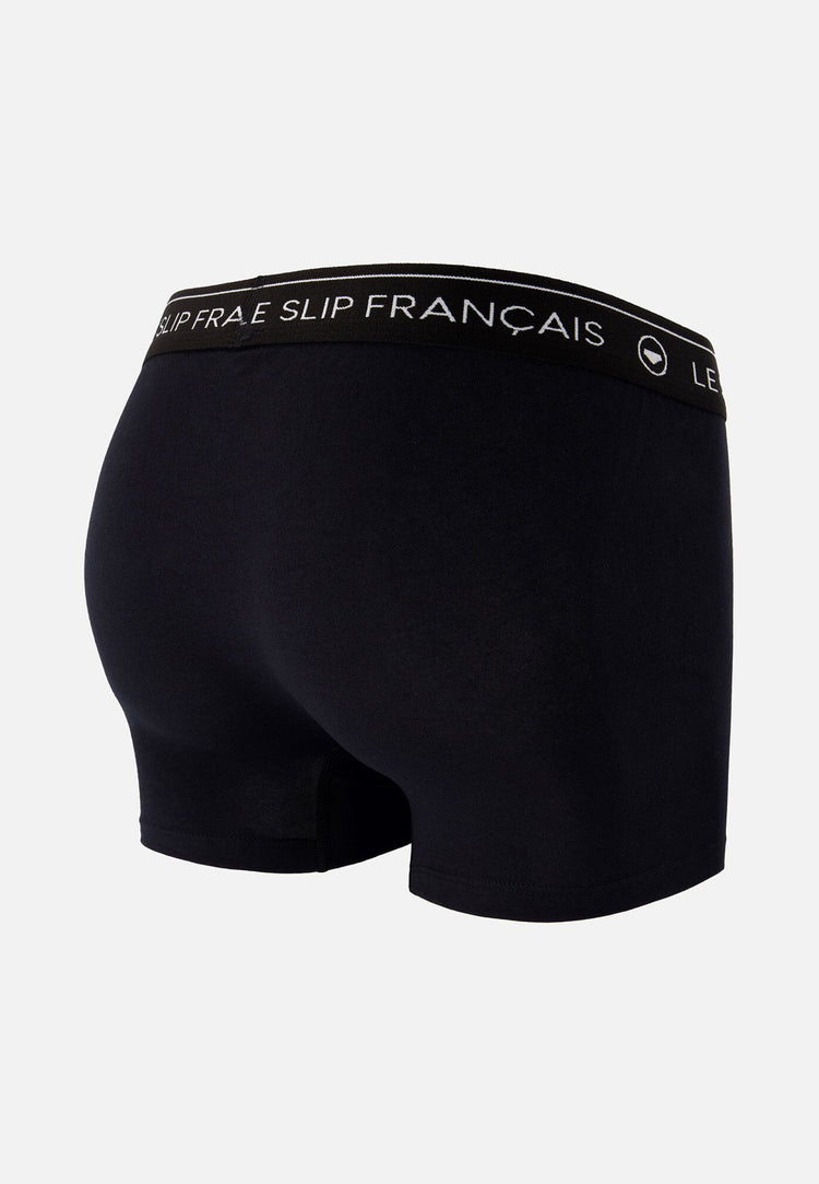 Boxer noir en coton - Redoutable Noir - Le Slip Français - 6