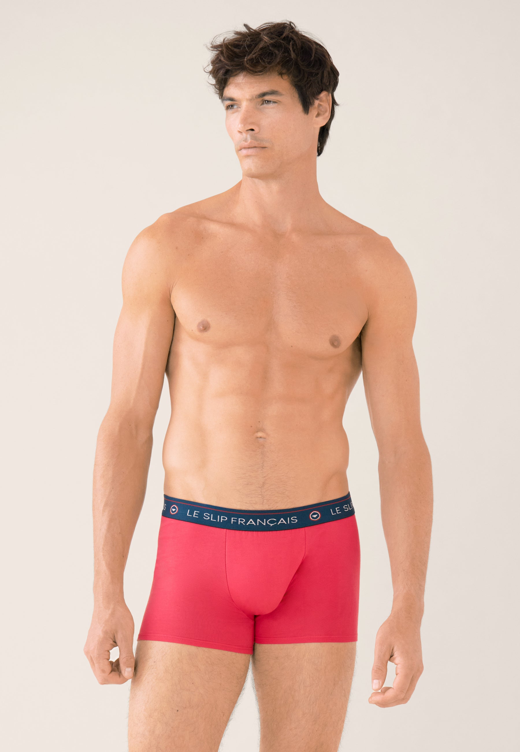 Boxer rose en coton - Redoutable Rose Cerise - Le Slip Français -  2