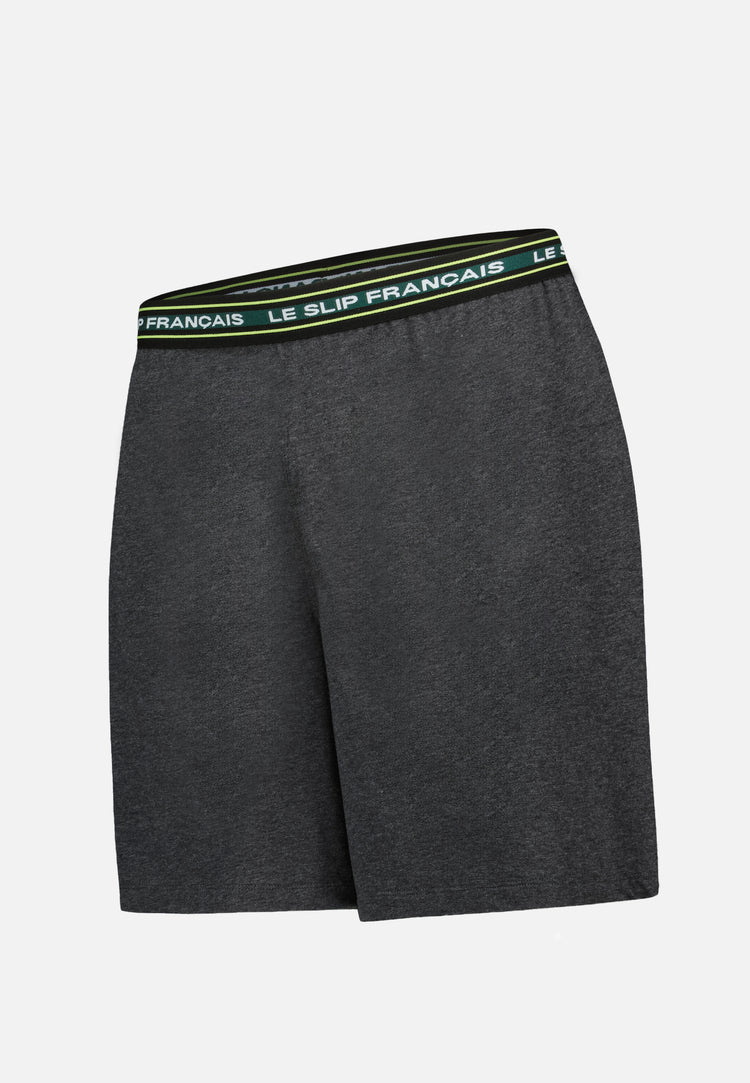 Bas de pyjama court gris en coton - Invincible Gris Anthracite - Le Slip Français - 5