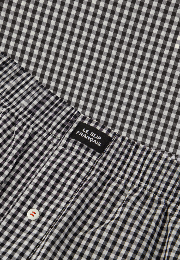 Caleçon en coton - Jacques Vichy Noir - Le Slip Français - 6