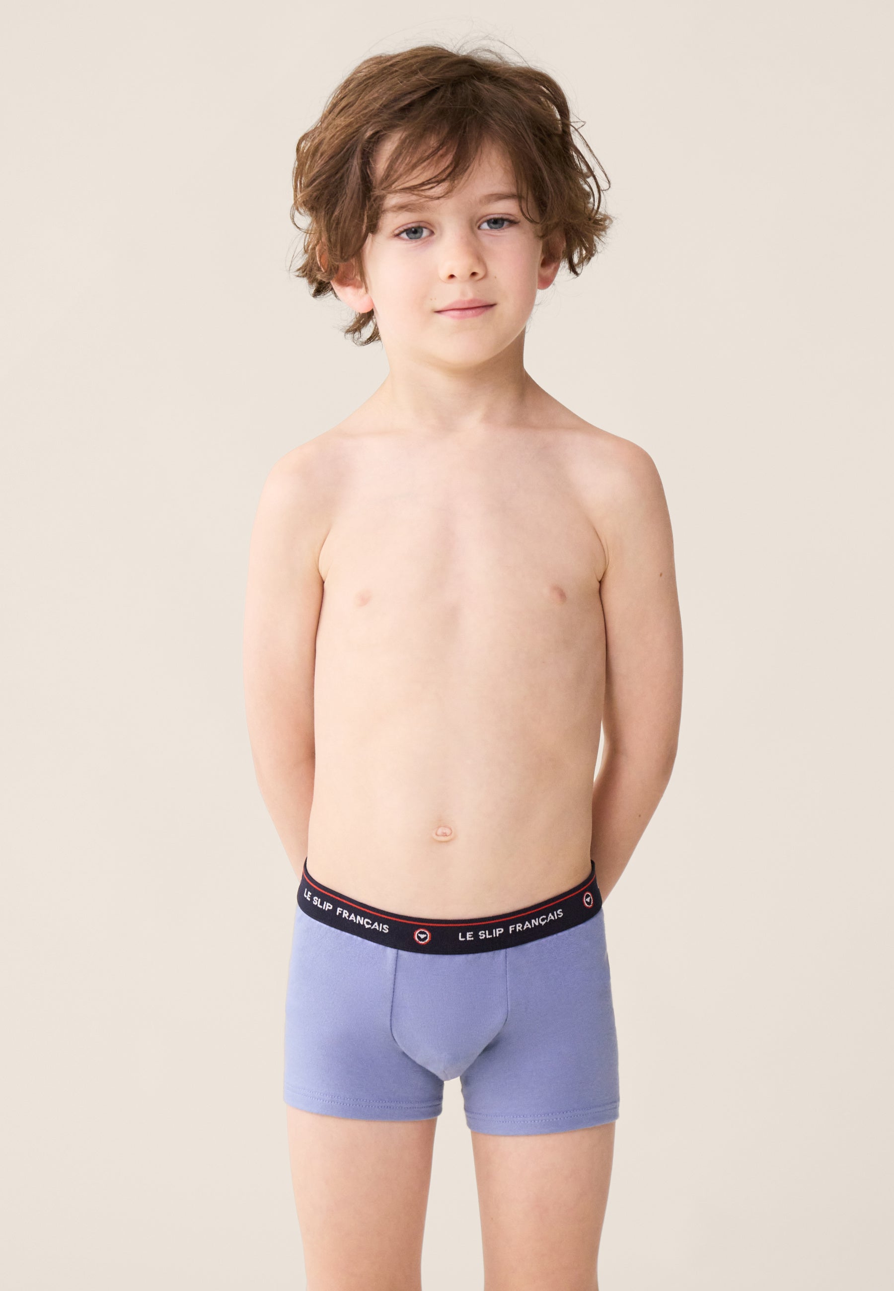 Boxer en coton - Petit Joseph Bleu Jean - Le Slip Français -  1