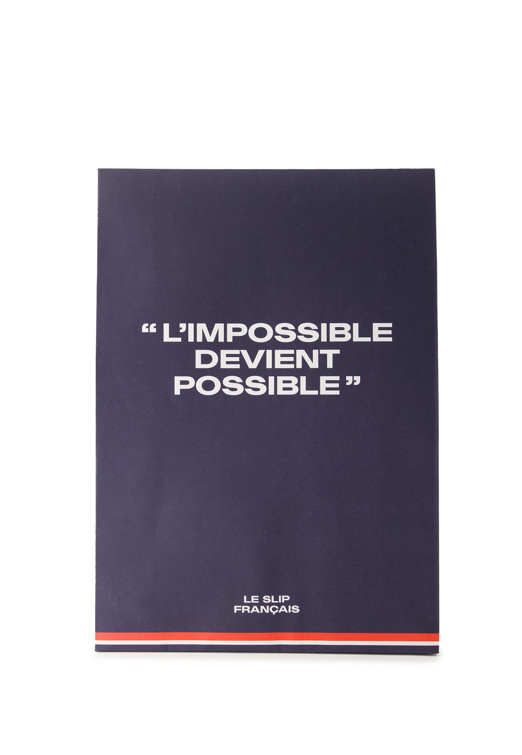 Moyenne Pochette Cadeau Bleu - Pour packs de Sous-vêtements - Le Slip Français -  2