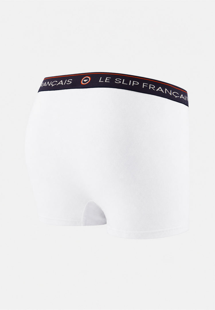 Culotte boxer femme blanche en coton - Fougueuse Blanc - Le Slip Français - 7