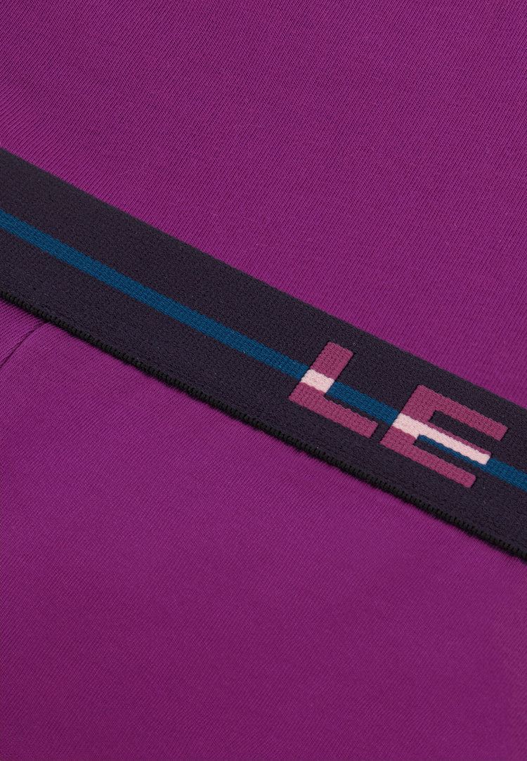 Boxer violet en coton - Redoutable Violet Profond - Le Slip Français - 7