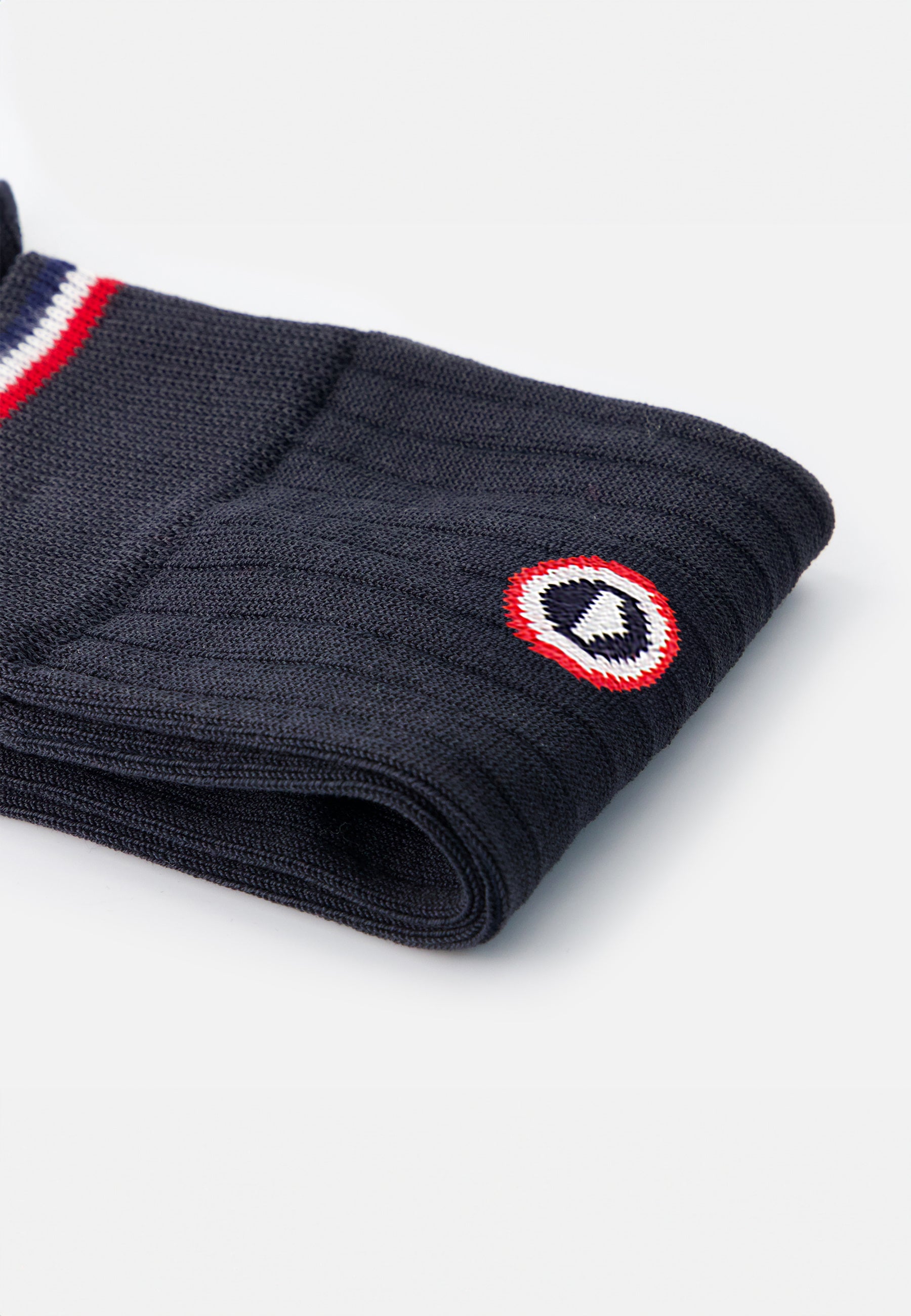 Chaussettes mi-hautes anthracite en fil d'Écosse - Nessy Anthracite - Le Slip Français -  2