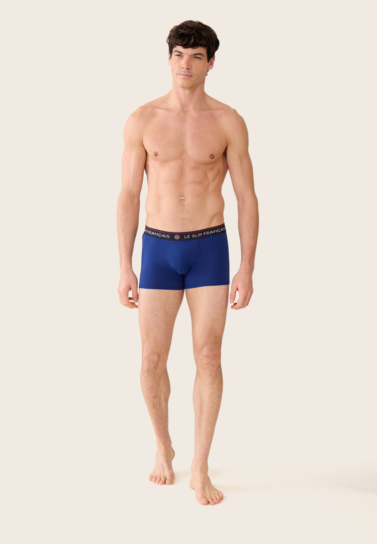 Boxer bleu en coton - Redoutable Indigo - Le Slip Français - 5
