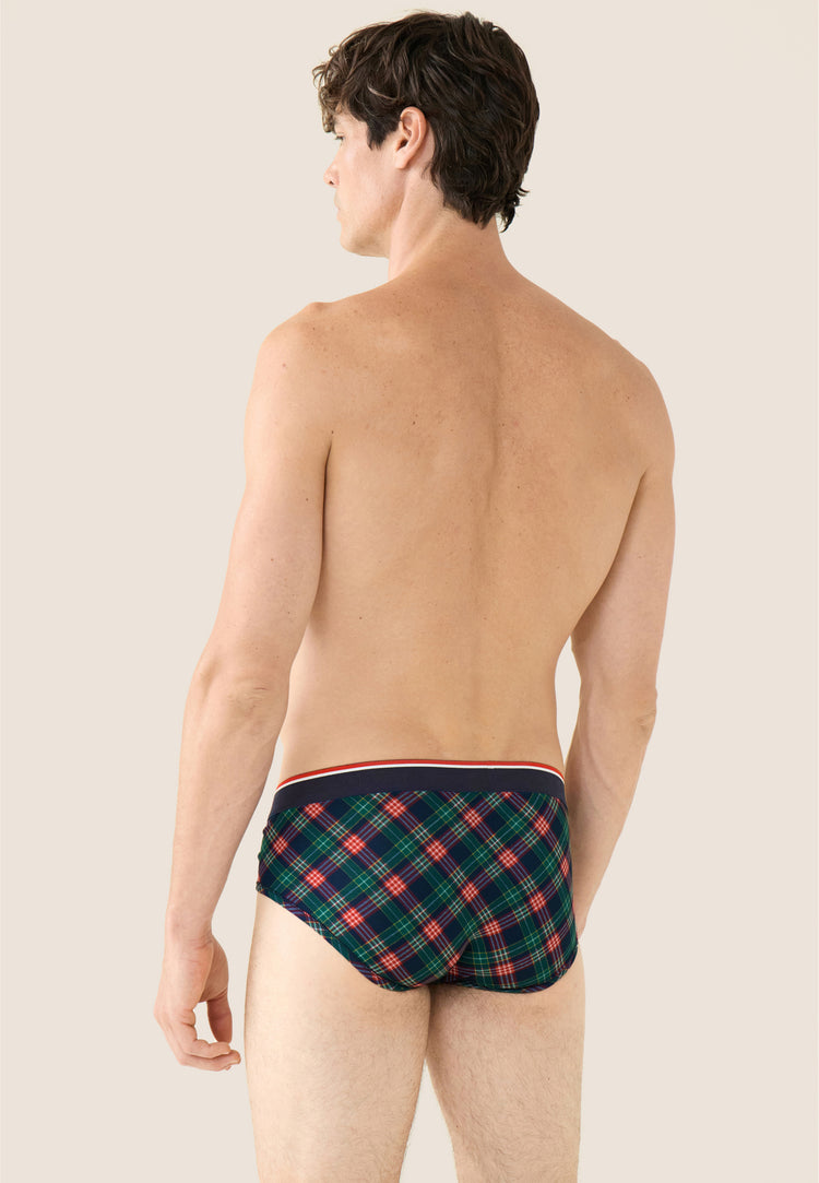 Slip vert sapin à motif carreaux - Terrible Carreaux Vert Sapin - Le Slip Français - 3