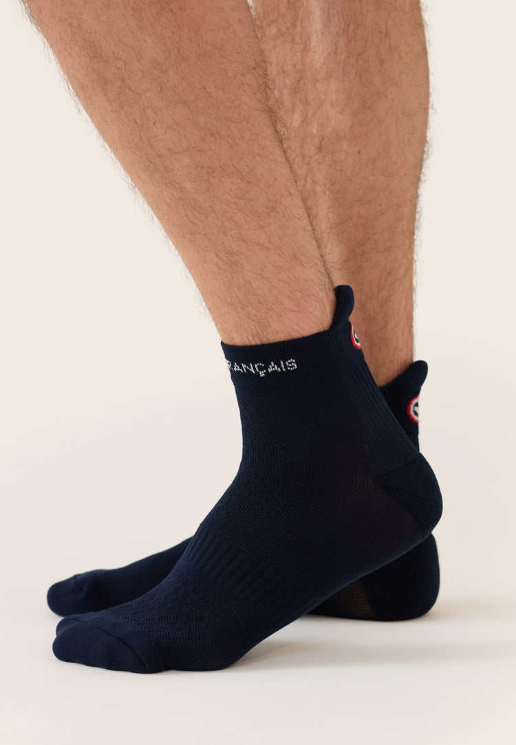 Chaussette de sport marine en coton - Achille Marine Lsf - Le Slip Français - 2
