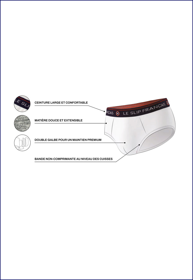 Slip rouge cerise en coton - Intrépide Rouge - Le Slip Français - 11