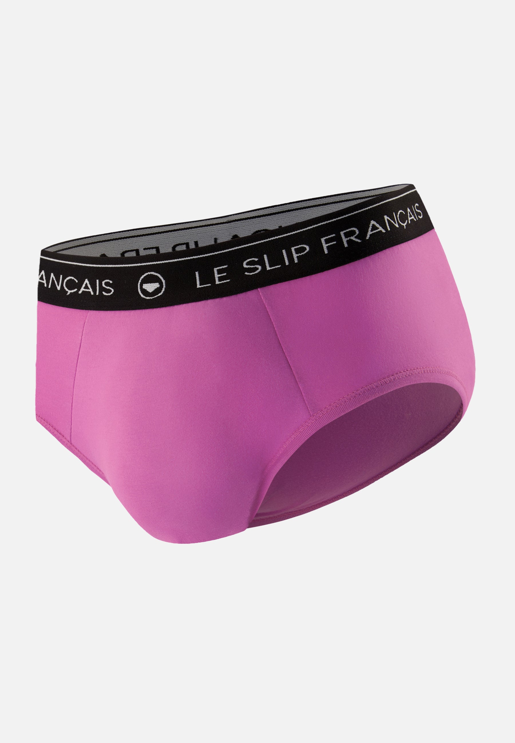 Slip en coton - Intrepide Fuchsia - Le Slip Français -  1