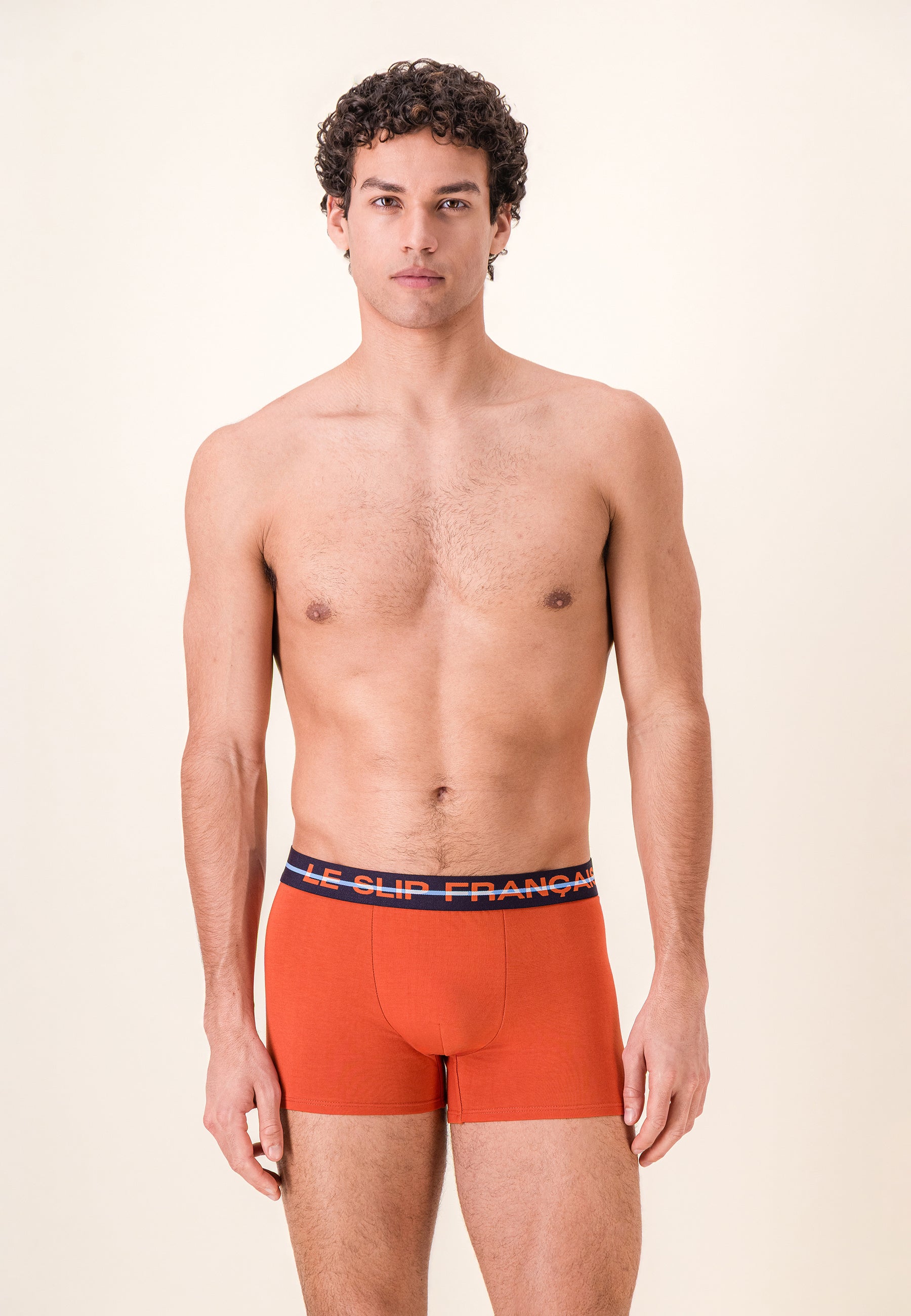 Boxer rouge en coton - Redoutable Rouge Brique - Le Slip Français -  2