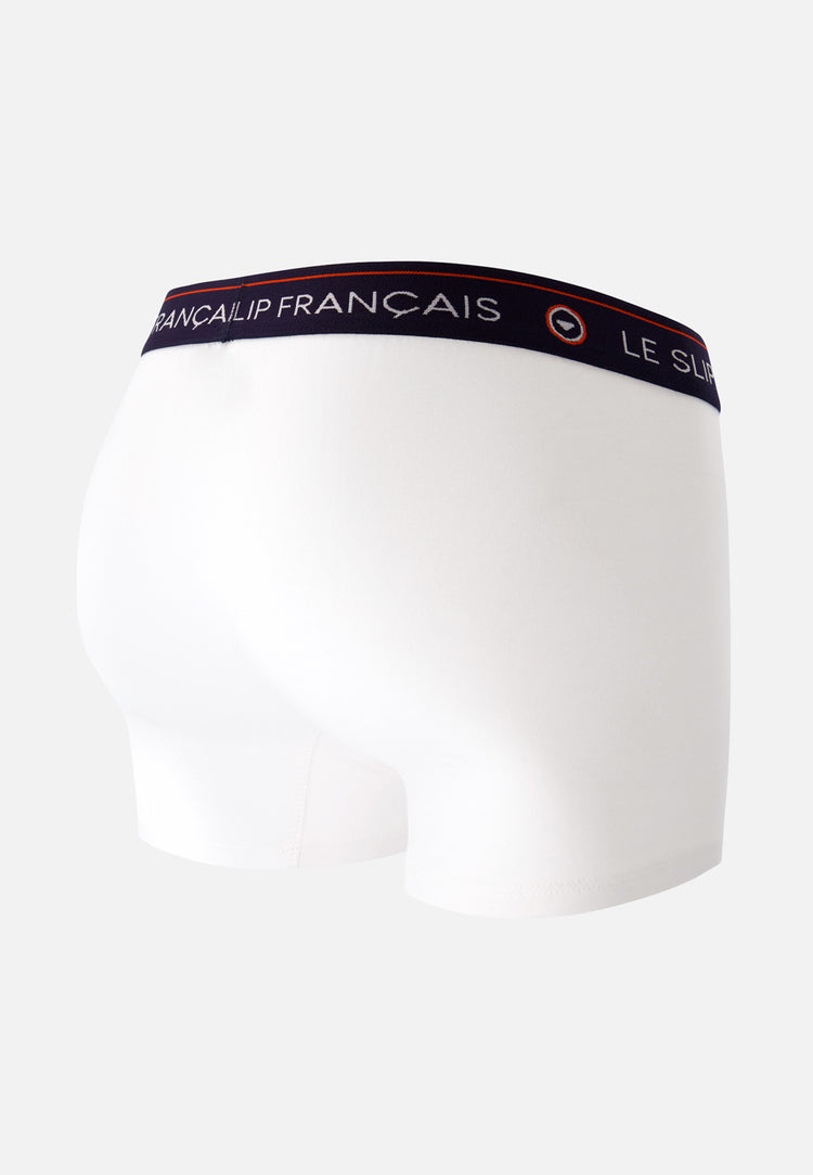 Boxer blanc en coton - Redoutable Blanc Bûche de Noël - Le Slip Français - 6