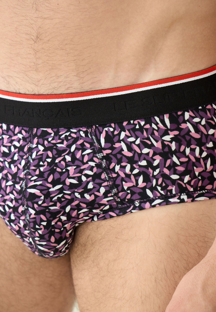 Slip en coton - Terrible Gavotte Prune - Le Slip Français - 5