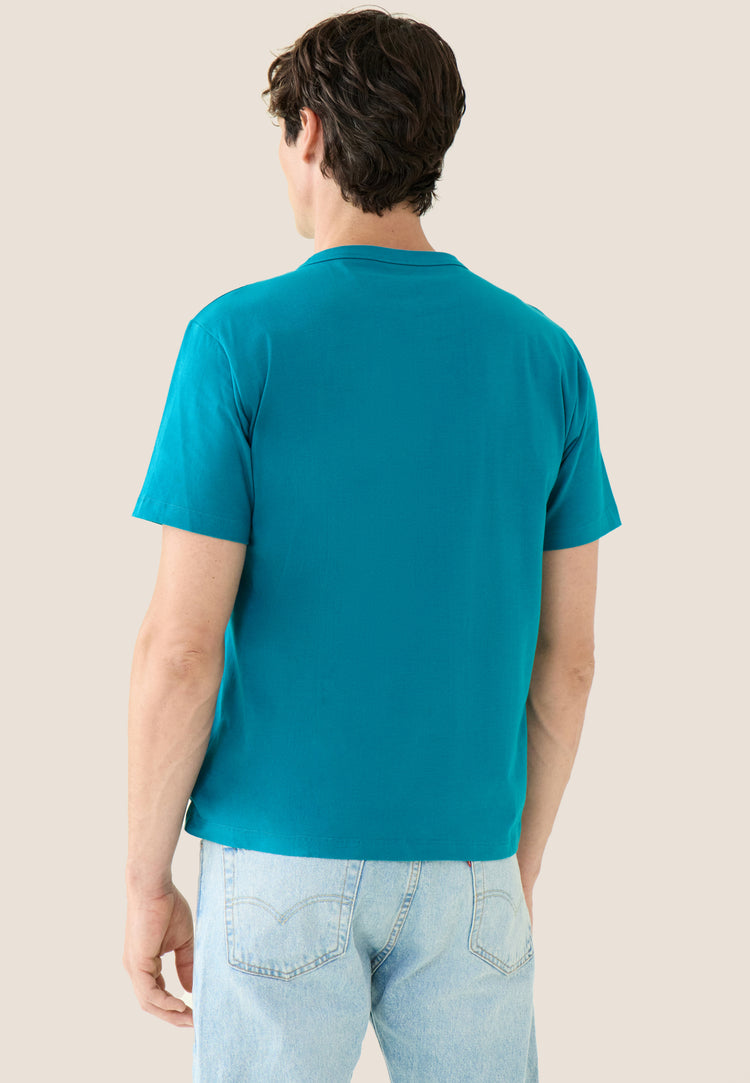 T-shirt manches courtes en coton - Formidable Topaz - Le Slip Français - 3