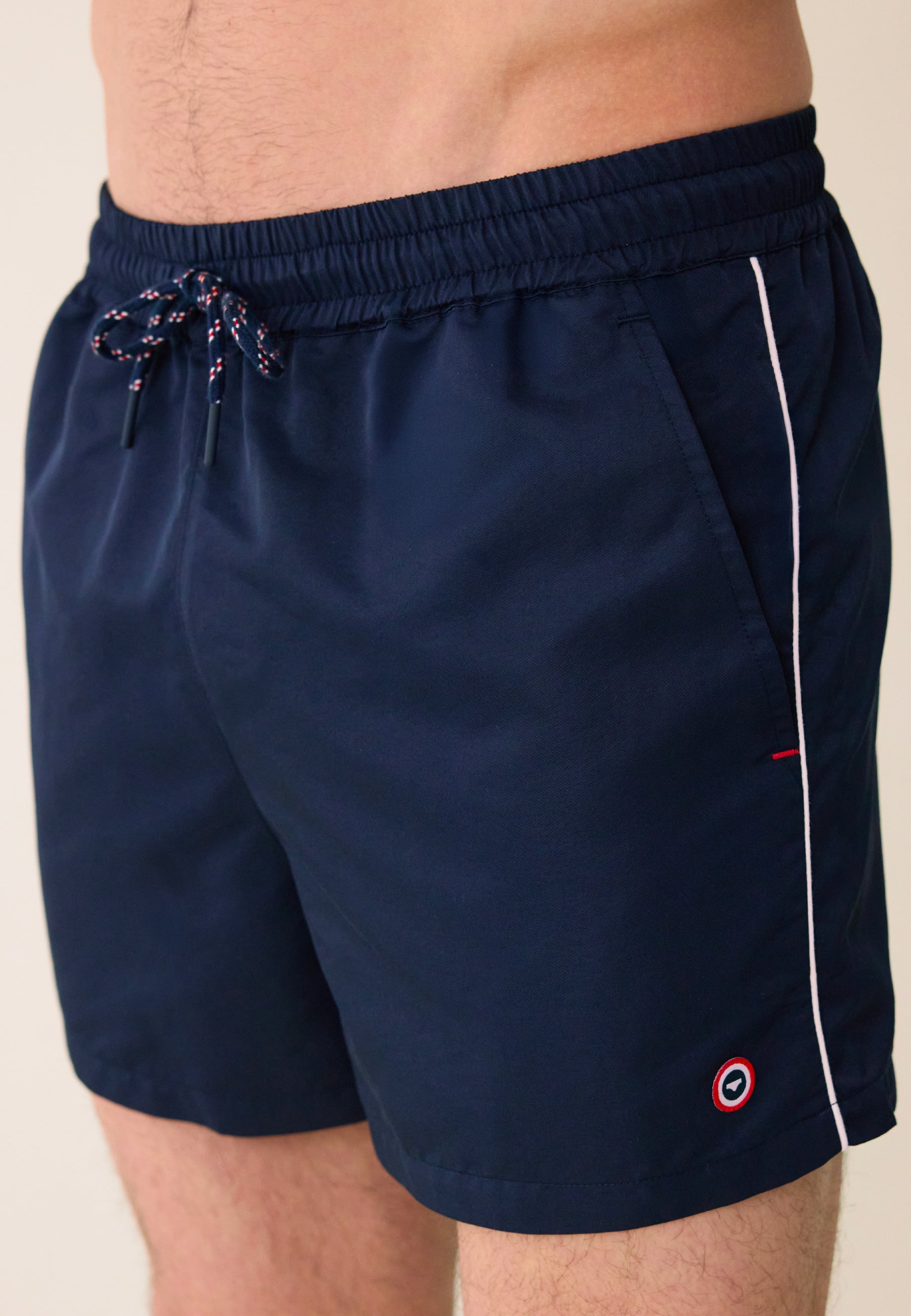 Short de bain bleu marine - Pegase Marine - Le Slip Français -  1