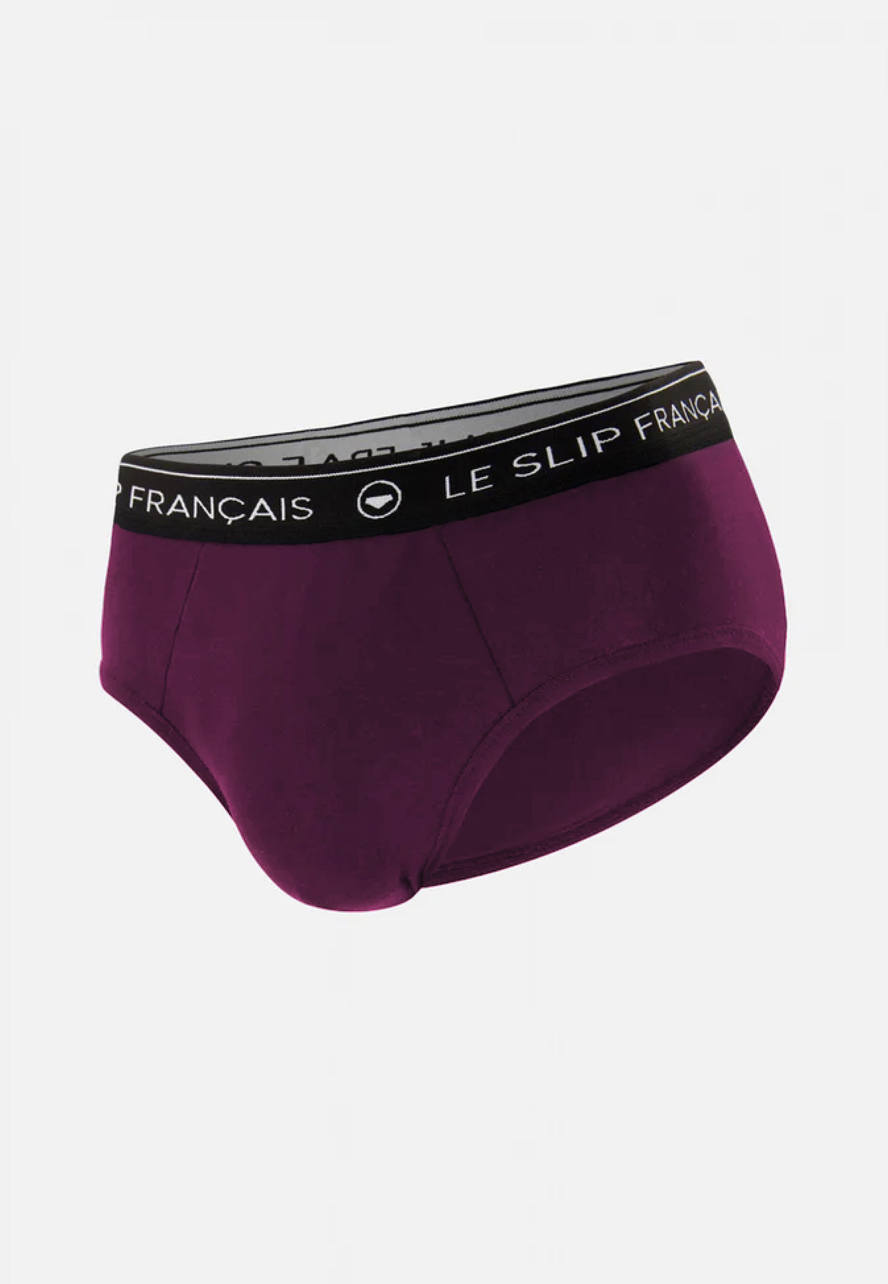 Slip en coton - Intrepide Prune - Le Slip Français -  1