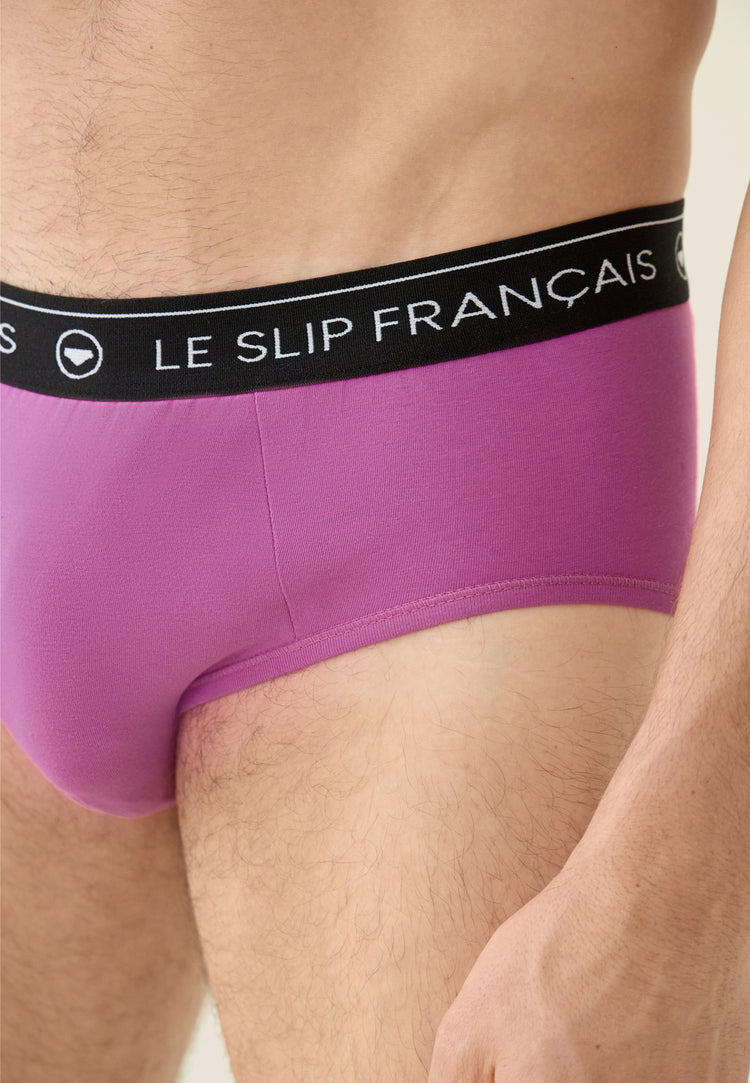 Slip en coton - Intrepide Fuchsia - Le Slip Français - 7