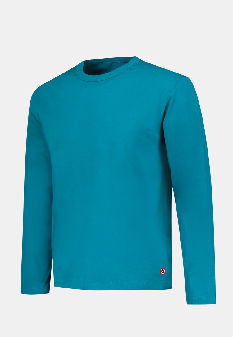T-shirt manches longues en coton - Superbe Topaz - Le Slip Français - 1