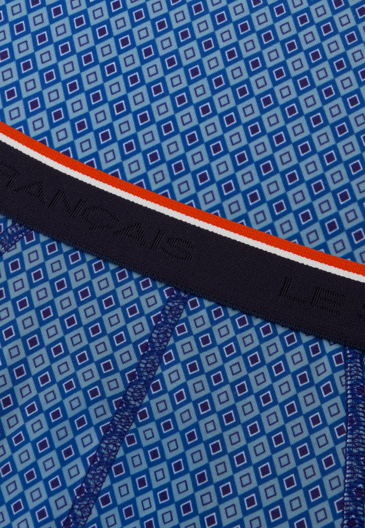 Slip imprimé bleu en coton - Terrible Arlequin Bleu - Le Slip Français - 6