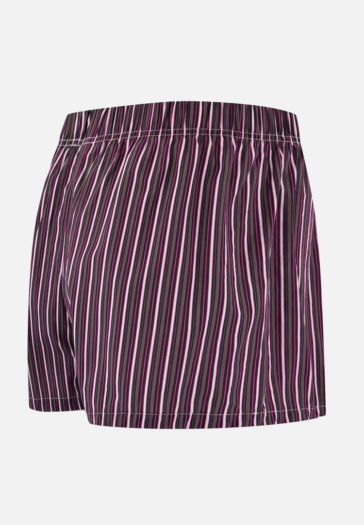 Caleçon en coton - Jacques Rayure Matelas Fuchsia - Le Slip Français - 6