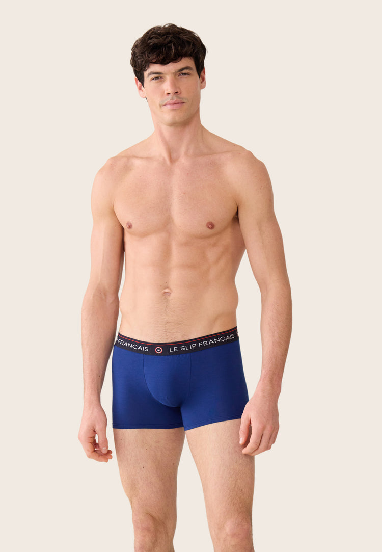 Boxer bleu en coton - Redoutable Indigo - Le Slip Français - 2