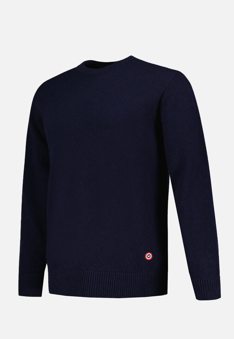 Pull homme bleu marine en maille - Jean Pull Marine - Le Slip Français - 11