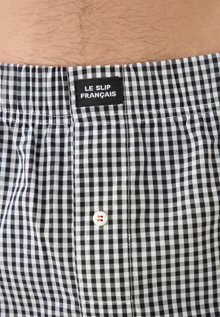 Caleçon en coton - Jacques Vichy Noir - Le Slip Français - 5