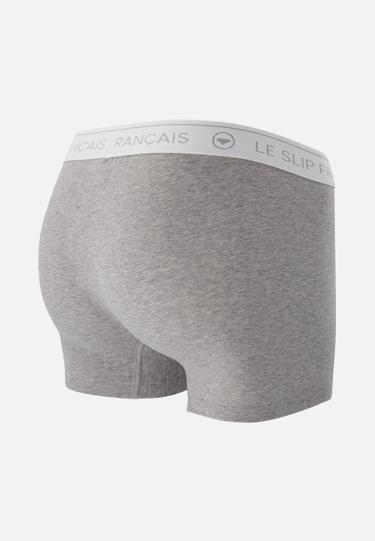 Boxer gris en coton - Redoutable Gris Chiné - Le Slip Français - 7