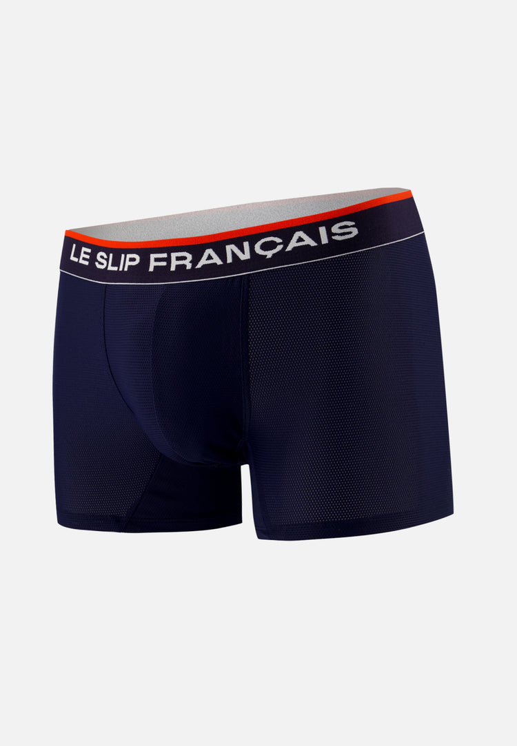 Boxer de sport - Courageux Marine - Le Slip Français - 1