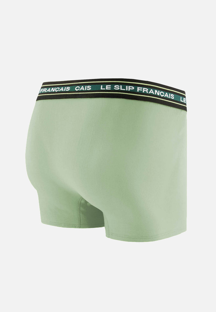Boxer vert en coton - Redoutable Vert Sauge - Le Slip Français - 6