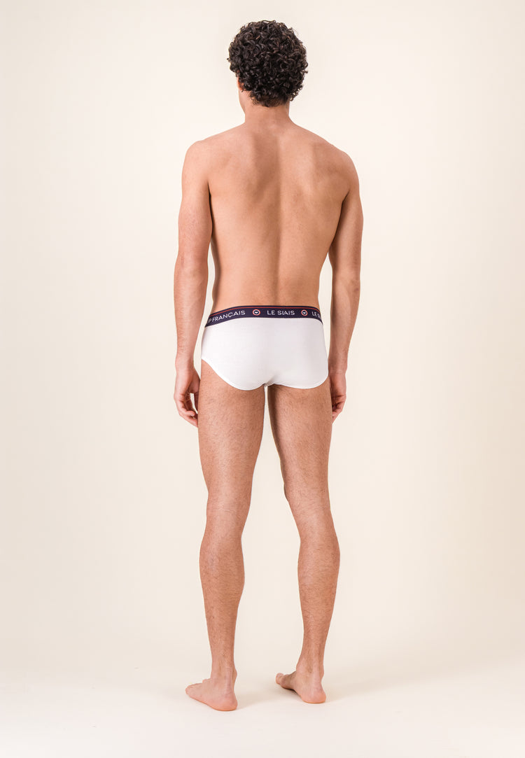 Slip blanc en coton - Intrépide Blanc - Le Slip Français - 4