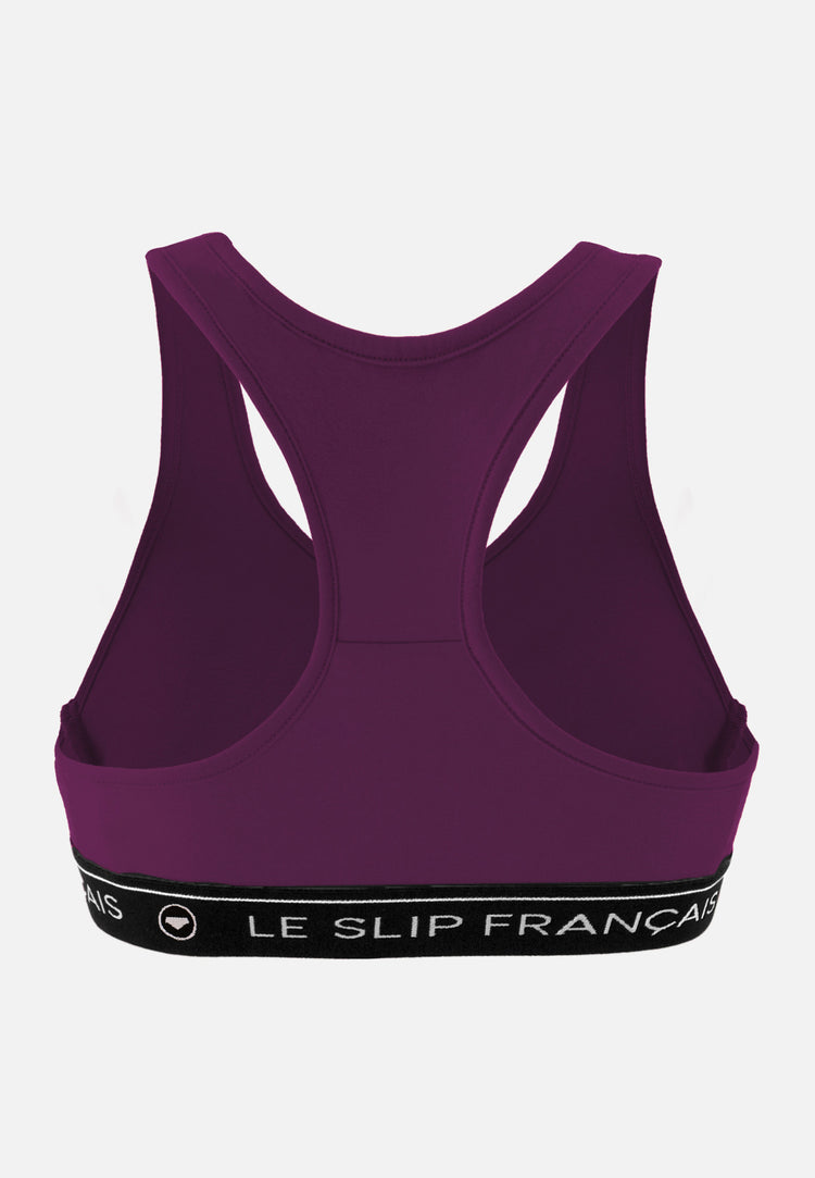 Soutien-gorge foulard en coton - Tapageuse Prune - Le Slip Français - 5