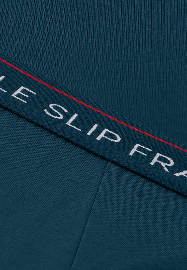 Slip bleu en coton - Intrépide Bleu Canard - Le Slip Français - 5