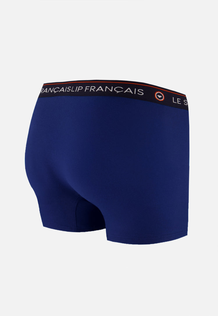 Boxer bleu en coton - Redoutable Indigo - Le Slip Français - 8