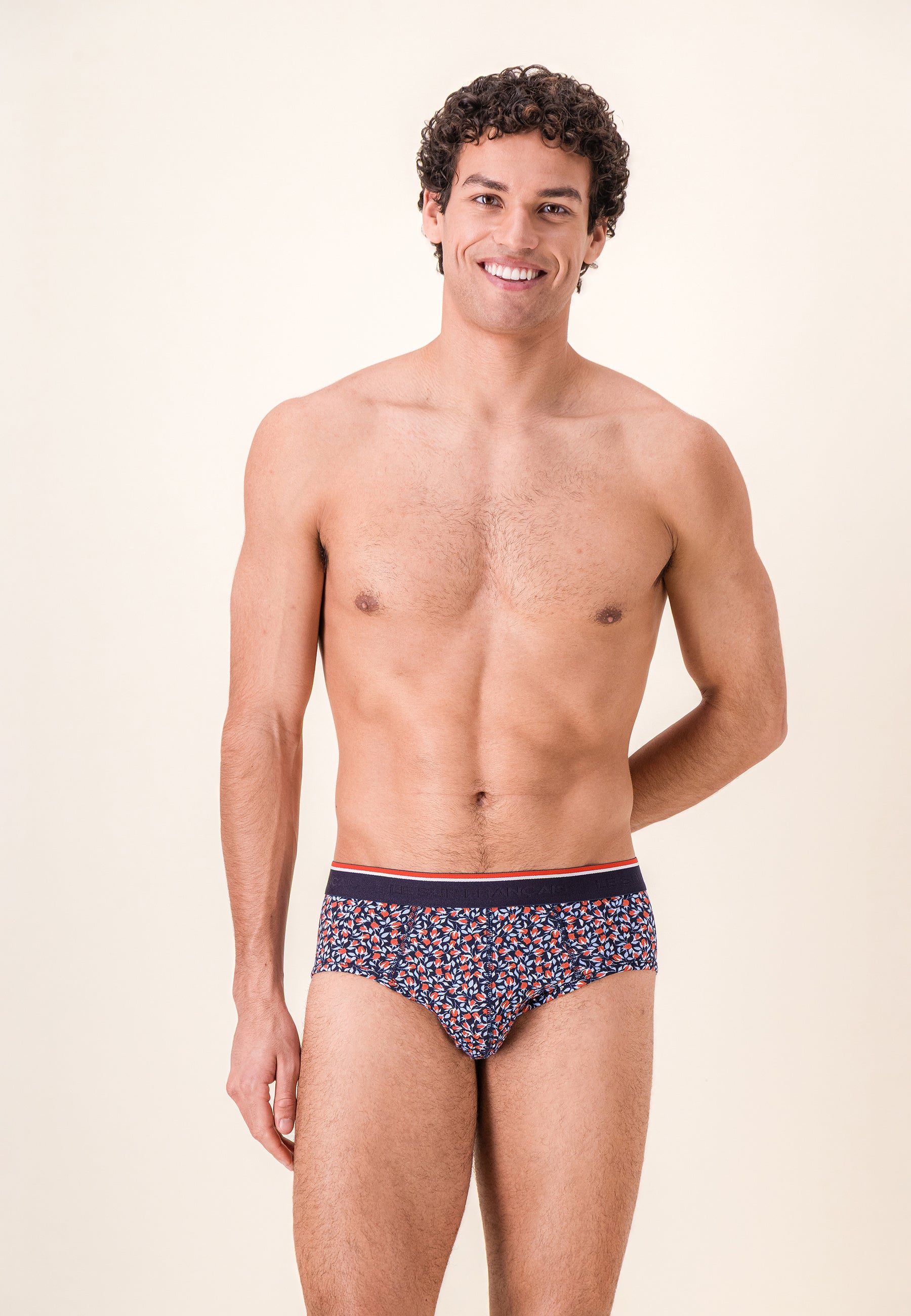 Slip rose en coton - Terrible Rose Rouge Brique - Le Slip Français -  2