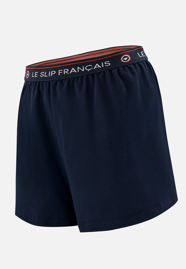 Short femme marine en coton - Ambitieuse Marine - Le Slip Français - 4