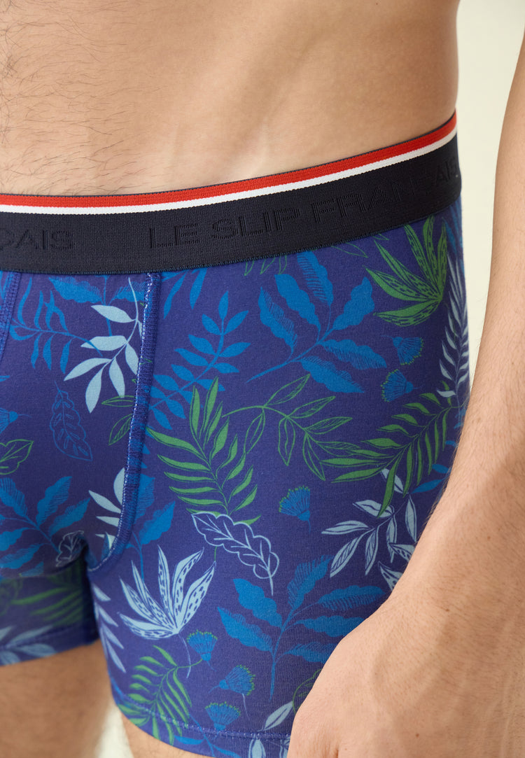 Boxer en coton - Marius Sous Bois Indigo - Le Slip Français - 7