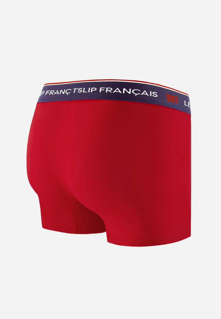 Boxer rouge en coton bio - Redoutable Rouge - Collab 1083 - Le Slip Français - 8